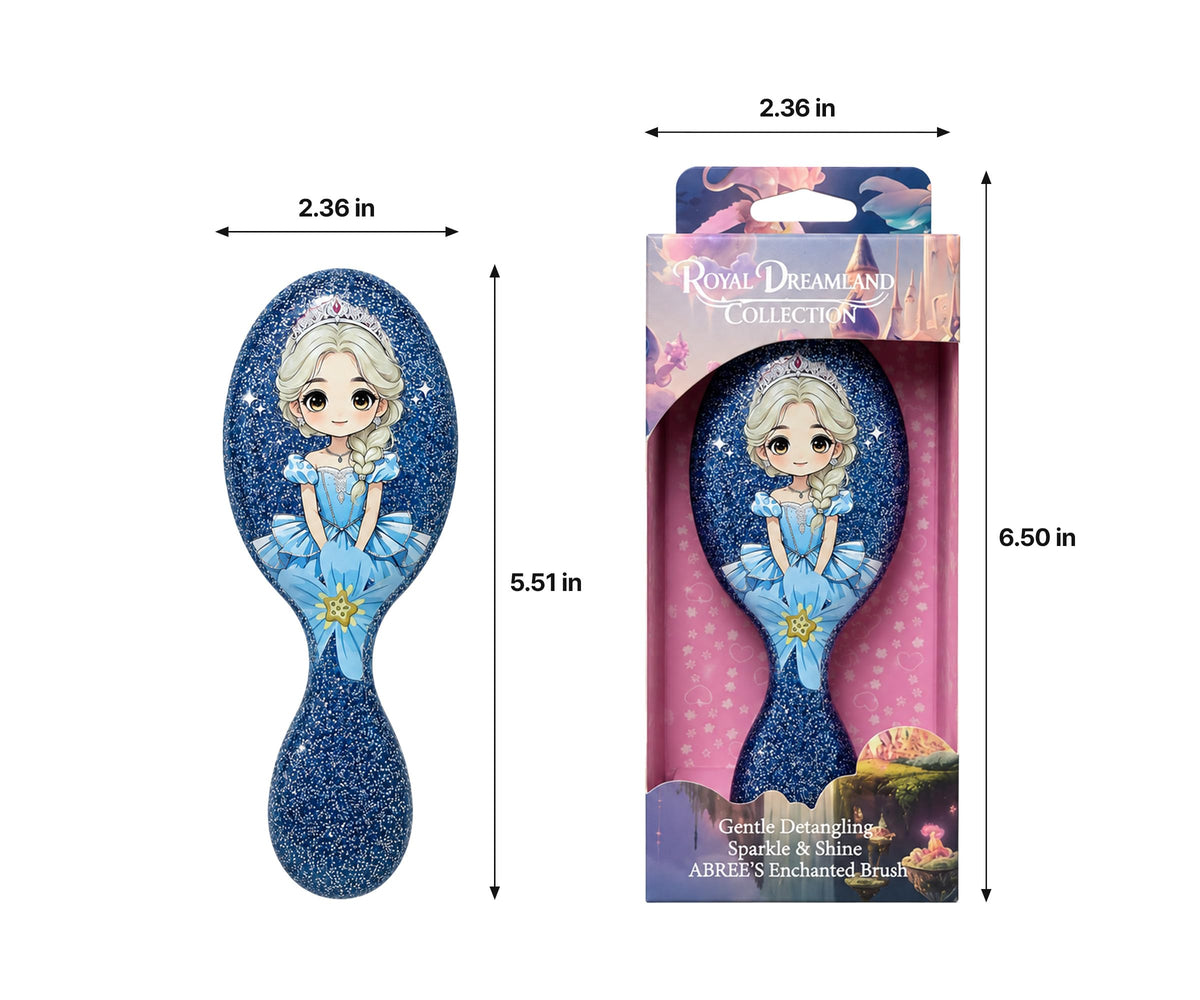 A'BREE Detangling Mini Hair Brush For Princess Gift