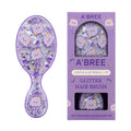 A'BREE Mini Glitter Detangling Hair Brush