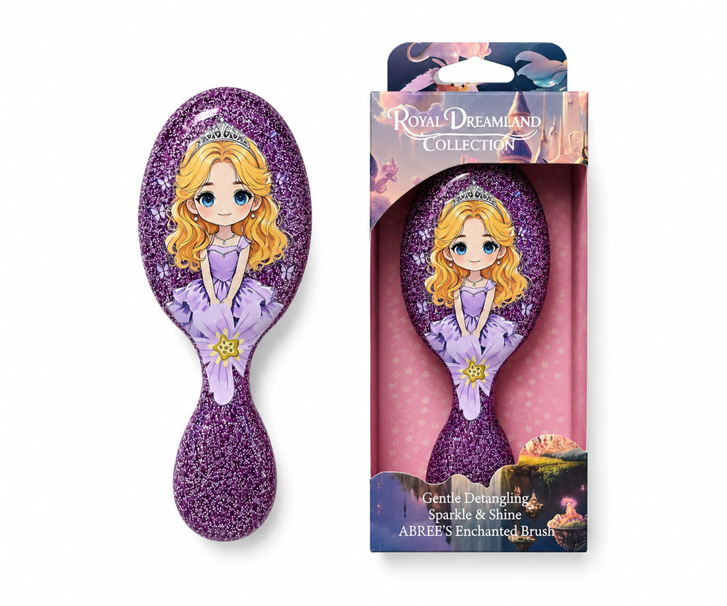 A'BREE Detangling Mini Hair Brush For Princess Gift
