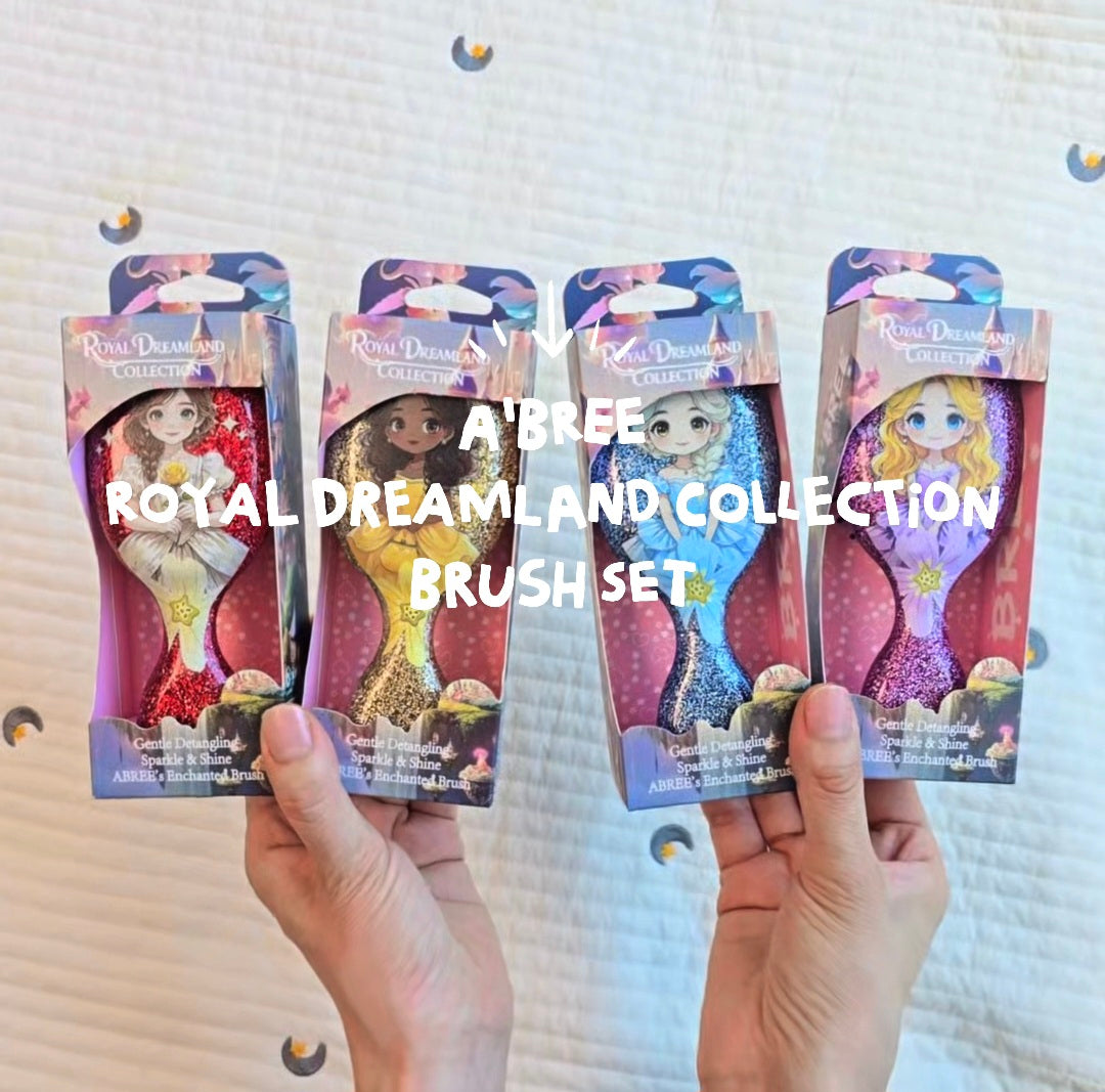 A'BREE Detangling Mini Hair Brush For Princess Gift
