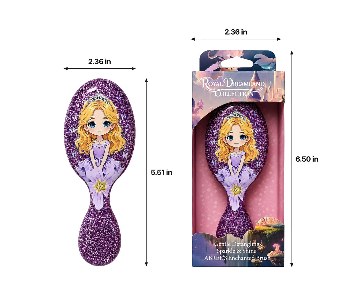 A'BREE Detangling Mini Hair Brush For Princess Gift